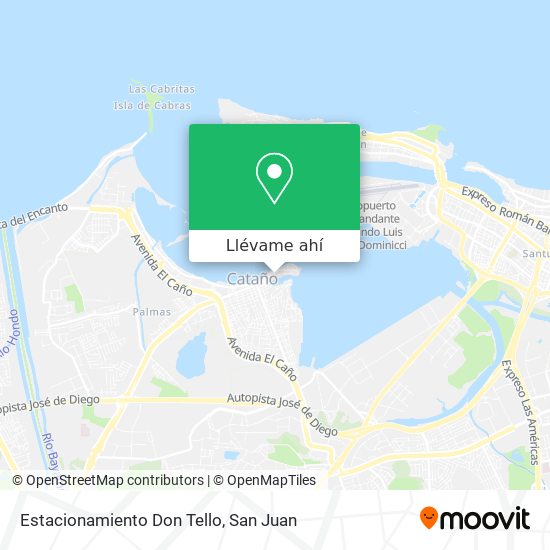 Mapa de Estacionamiento Don Tello