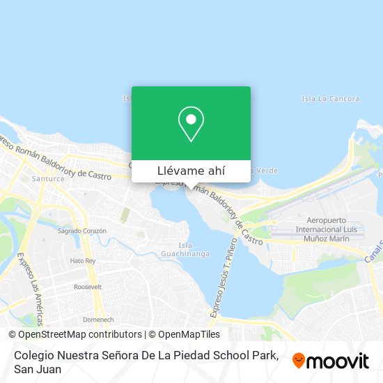 Mapa de Colegio Nuestra Señora De La Piedad School Park