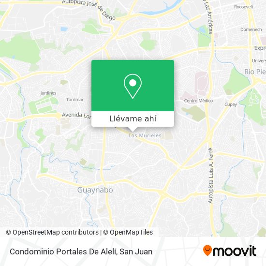Mapa de Condominio Portales De Alelí