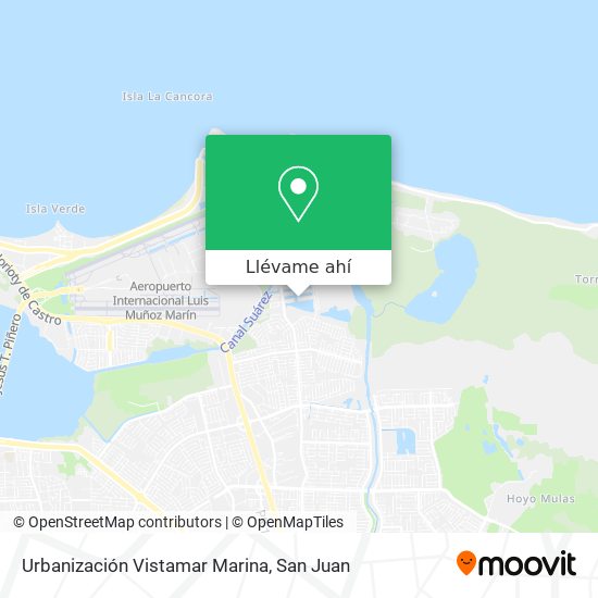 Mapa de Urbanización Vistamar Marina