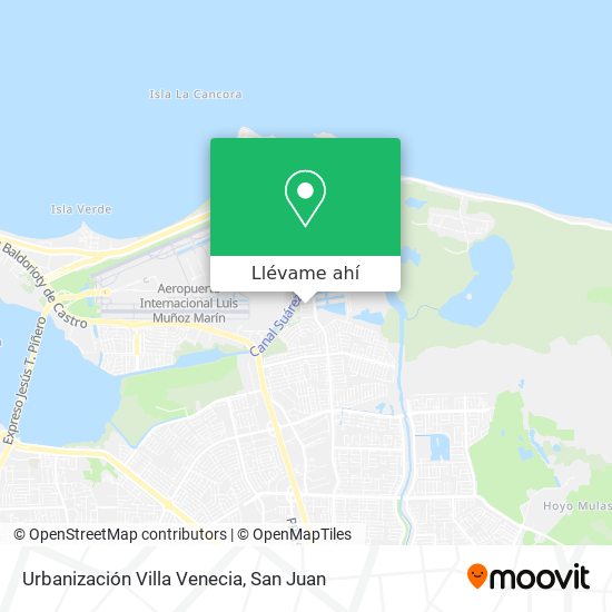 Mapa de Urbanización Villa Venecia