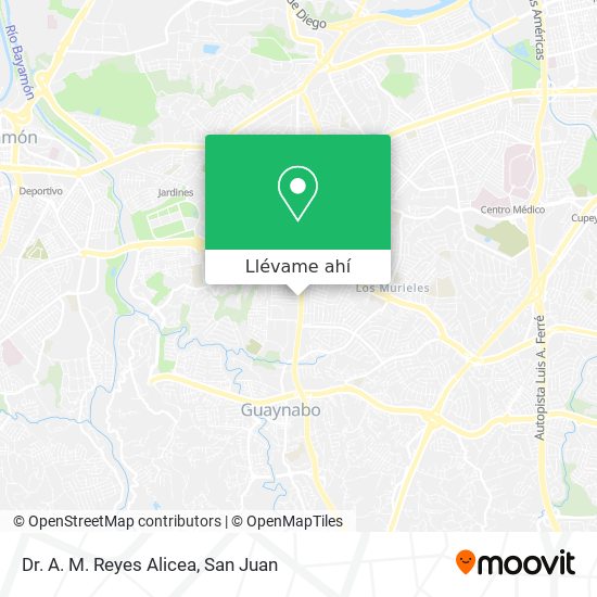 Mapa de Dr. A. M. Reyes Alicea