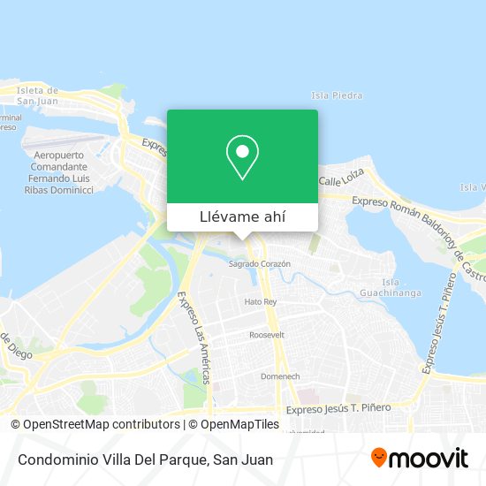 Mapa de Condominio Villa Del Parque