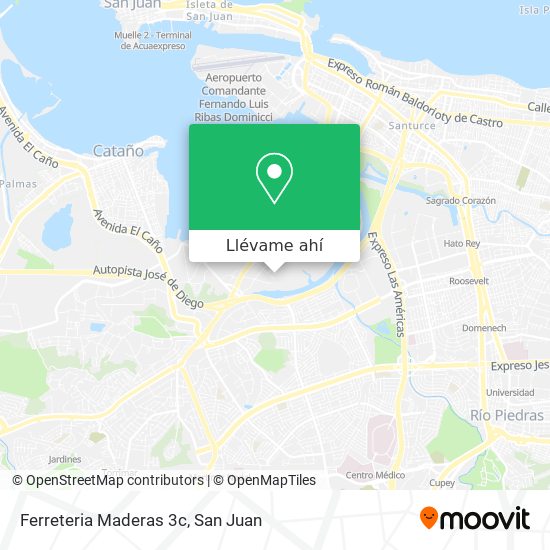 Mapa de Ferreteria Maderas 3c