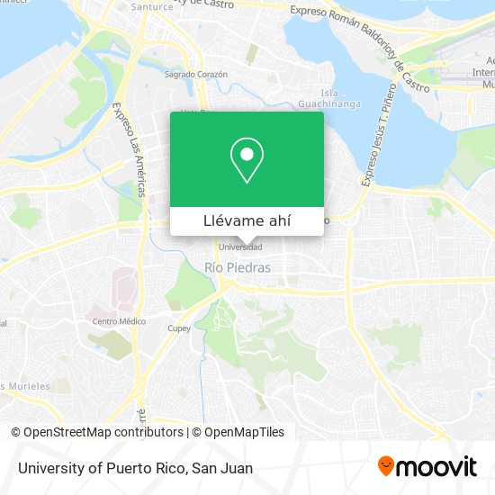 Mapa de University of Puerto Rico