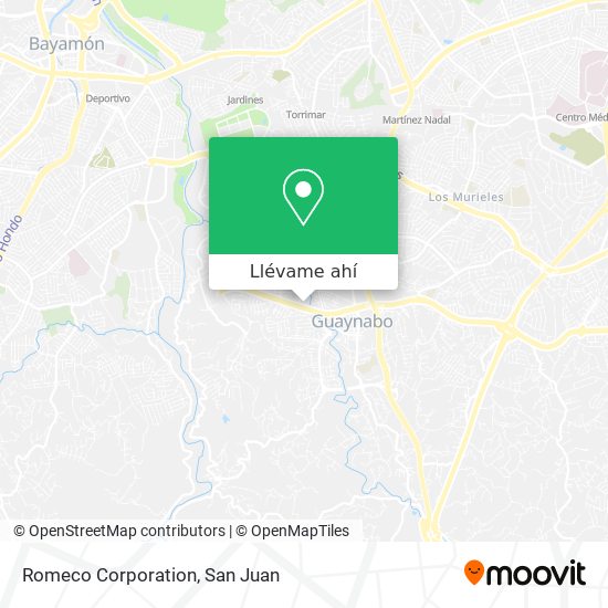 Mapa de Romeco Corporation
