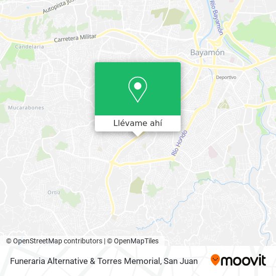 Mapa de Funeraria Alternative & Torres Memorial