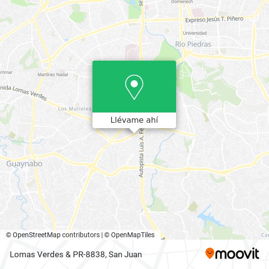 Mapa de Lomas Verdes & PR-8838