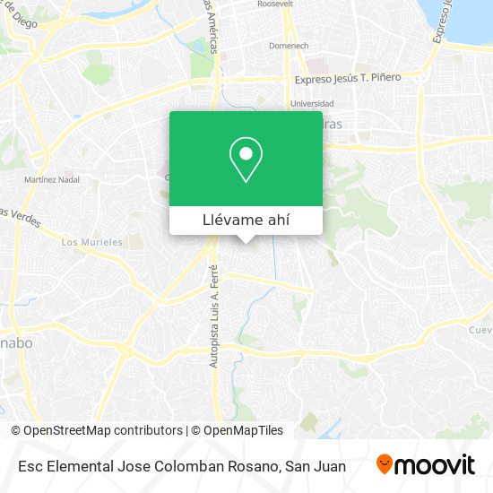 Mapa de Esc Elemental Jose Colomban Rosano