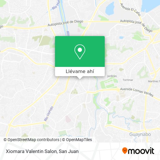 Mapa de Xiomara Valentin Salon