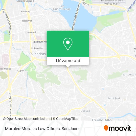 Mapa de Morales-Morales Law Offices