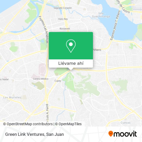 Mapa de Green Link Ventures