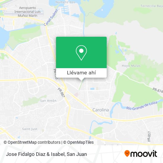 Mapa de Jose Fidalgo Diaz & Isabel