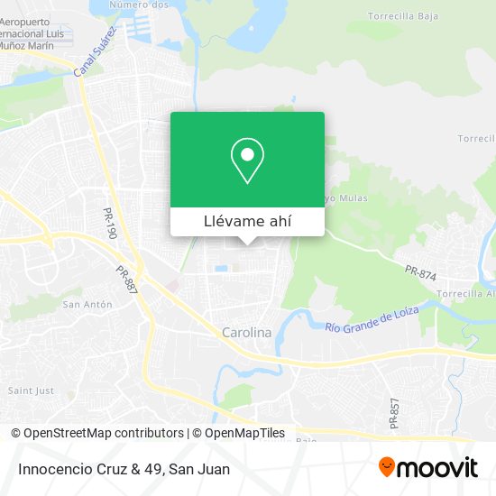 Mapa de Innocencio Cruz & 49