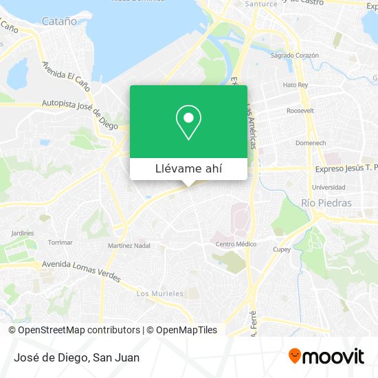 Mapa de José de Diego