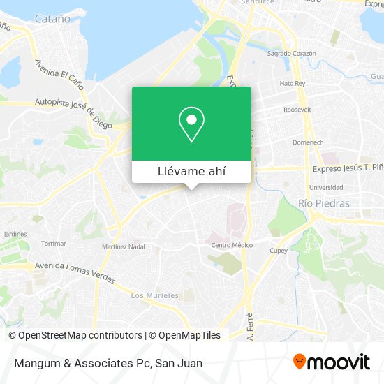 Mapa de Mangum & Associates Pc