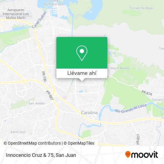 Mapa de Innocencio Cruz & 75