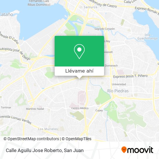 Mapa de Calle Aguilu Jose Roberto