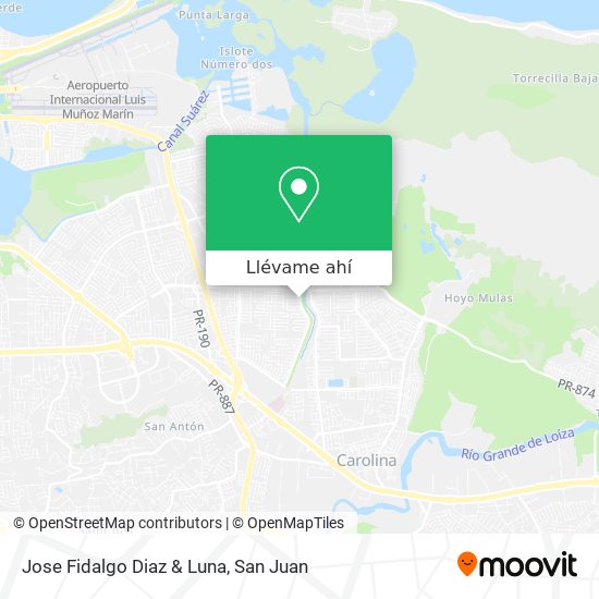 Mapa de Jose Fidalgo Diaz & Luna