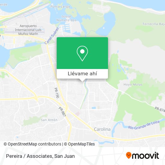 Mapa de Pereira / Associates