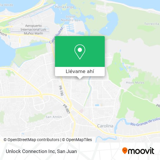 Mapa de Unlock Connection Inc