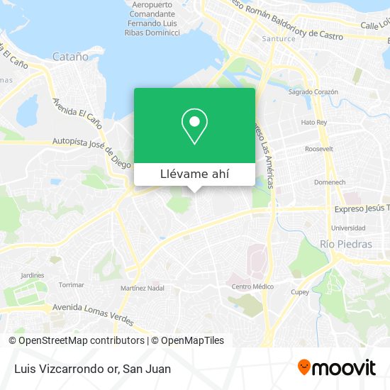 Mapa de Luis Vizcarrondo or