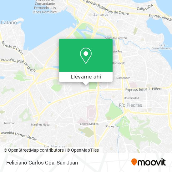 Mapa de Feliciano Carlos Cpa