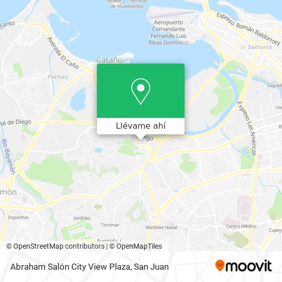Mapa de Abraham Salón City View Plaza