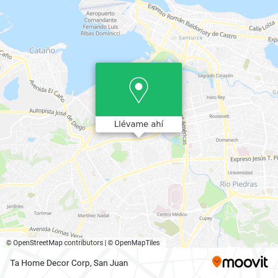 Mapa de Ta Home Decor Corp