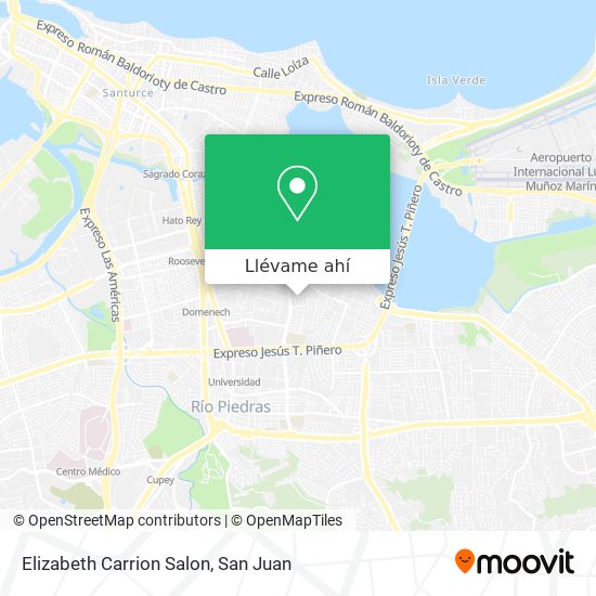 Mapa de Elizabeth Carrion Salon
