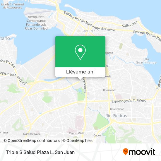 Mapa de Triple S Salud Plaza L
