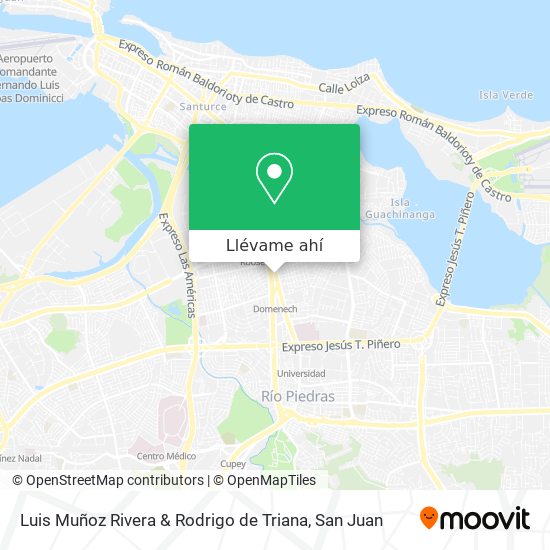 Mapa de Luis Muñoz Rivera & Rodrigo de Triana