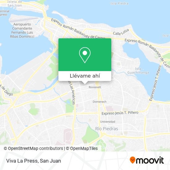 Mapa de Viva La Press