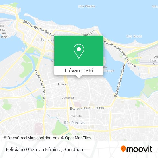 Mapa de Feliciano Guzman Efrain a