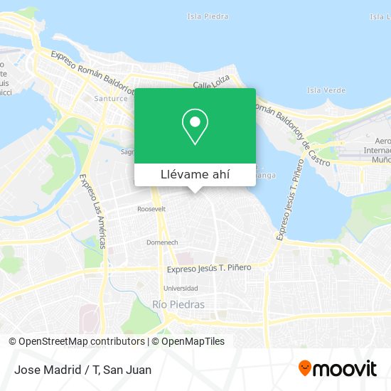 Mapa de Jose Madrid / T