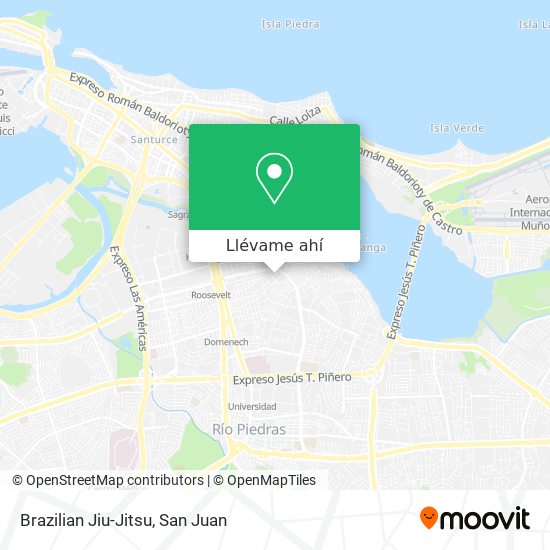 Mapa de Brazilian Jiu-Jitsu