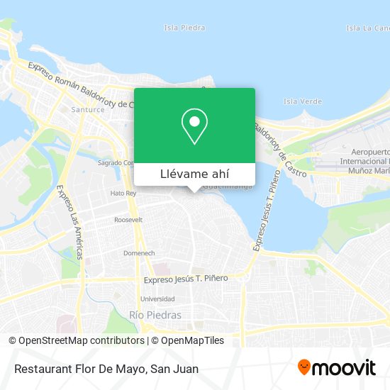 Mapa de Restaurant Flor De Mayo