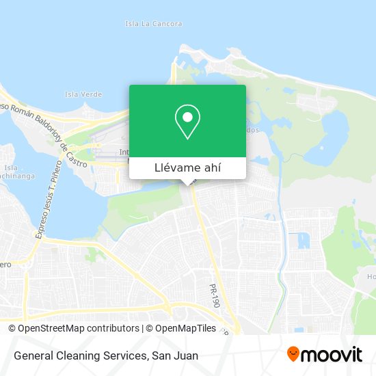 Mapa de General Cleaning Services