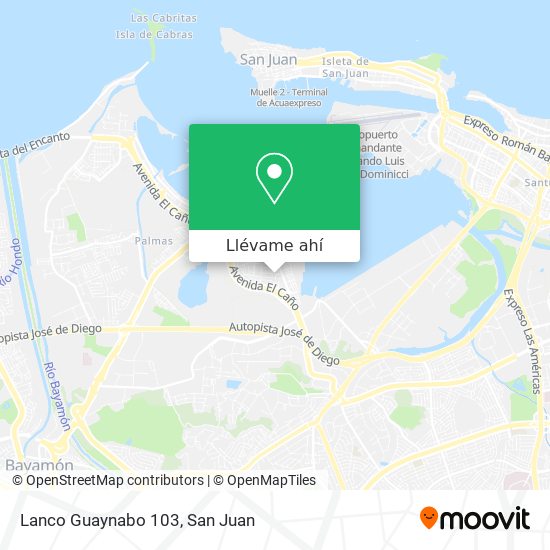 Mapa de Lanco Guaynabo 103