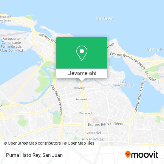 Mapa de Puma Hato Rey