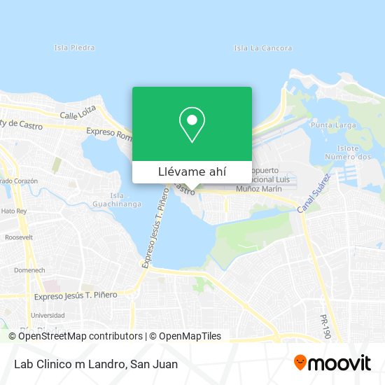 Mapa de Lab Clinico m Landro