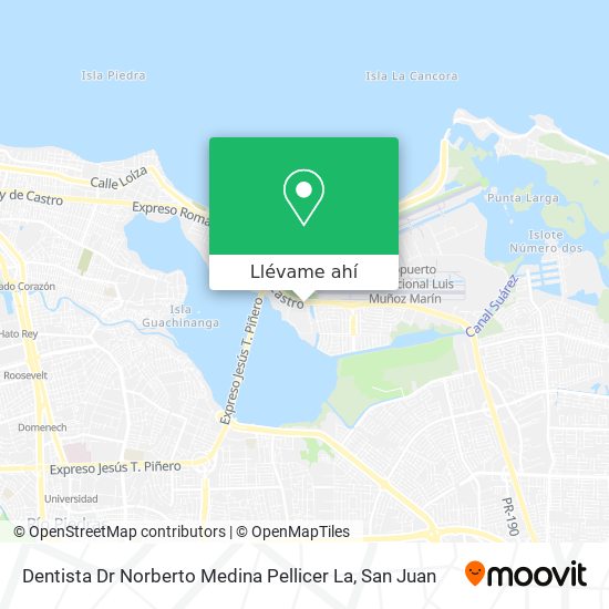Mapa de Dentista Dr Norberto Medina Pellicer La
