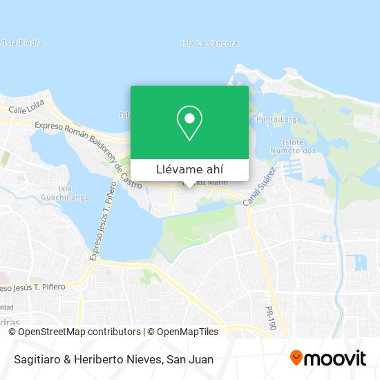 Mapa de Sagitiaro & Heriberto Nieves