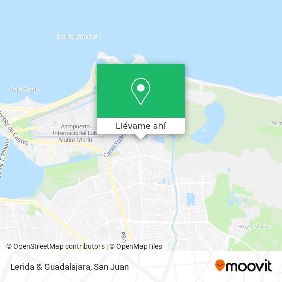 Mapa de Lerida & Guadalajara