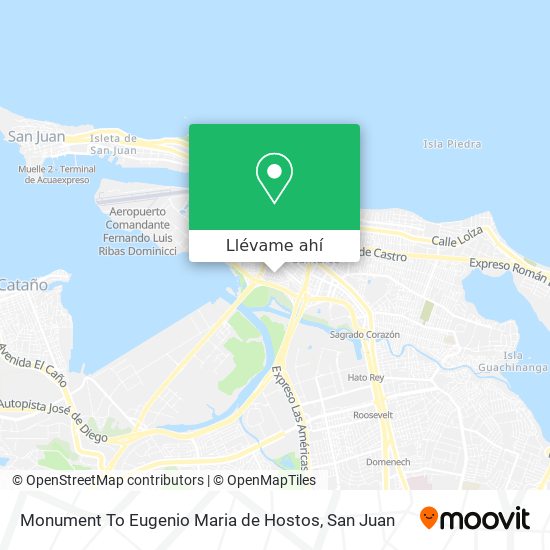 Mapa de Monument To Eugenio Maria de Hostos