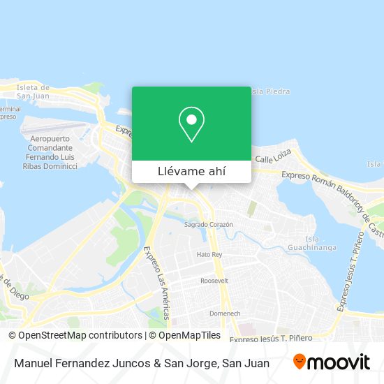 Mapa de Manuel Fernandez Juncos & San Jorge