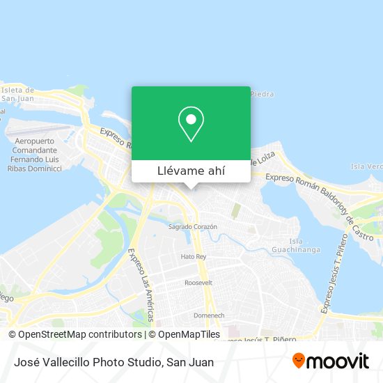 Mapa de José Vallecillo Photo Studio