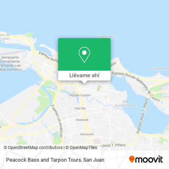 Mapa de Peacock Bass and Tarpon Tours