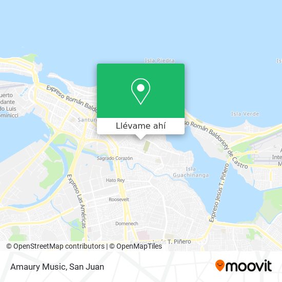 Mapa de Amaury Music