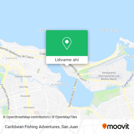 Mapa de Caribbean Fishing Adventures